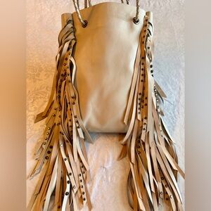 Urban Outfitters Silence+ Noise Dolly Fringe Crossbody Bag